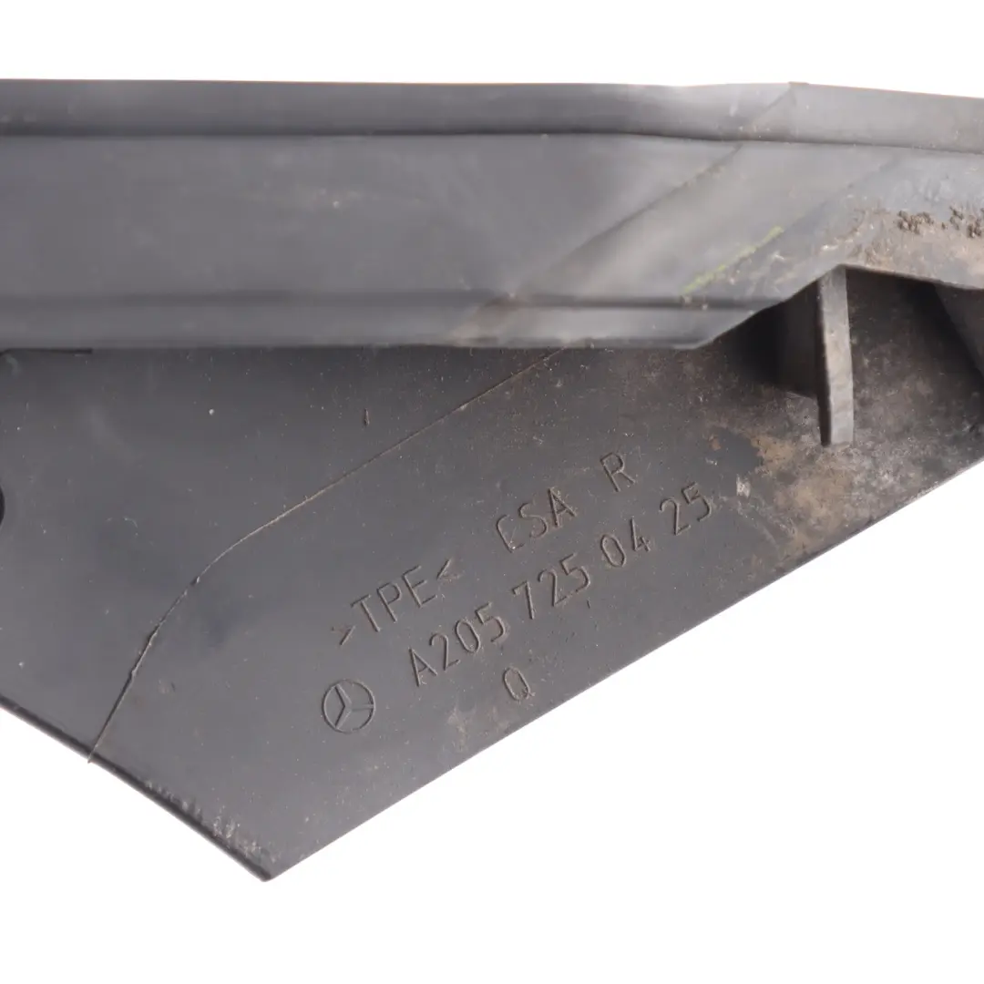 Mercedes W205 Front Door Window Guide Frame Gasket Seal Right O/S - SKU A2057250425 - Part number A2057250425