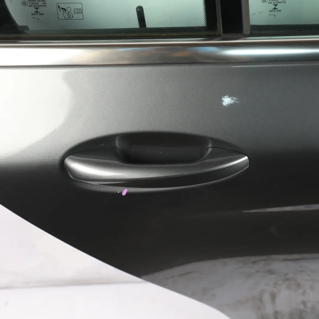 Mercedes W205 Door Rear Right O/S Selenite Grey Metallic - 992 - SKU A2057300205-SEL2 - Part number A2057300205