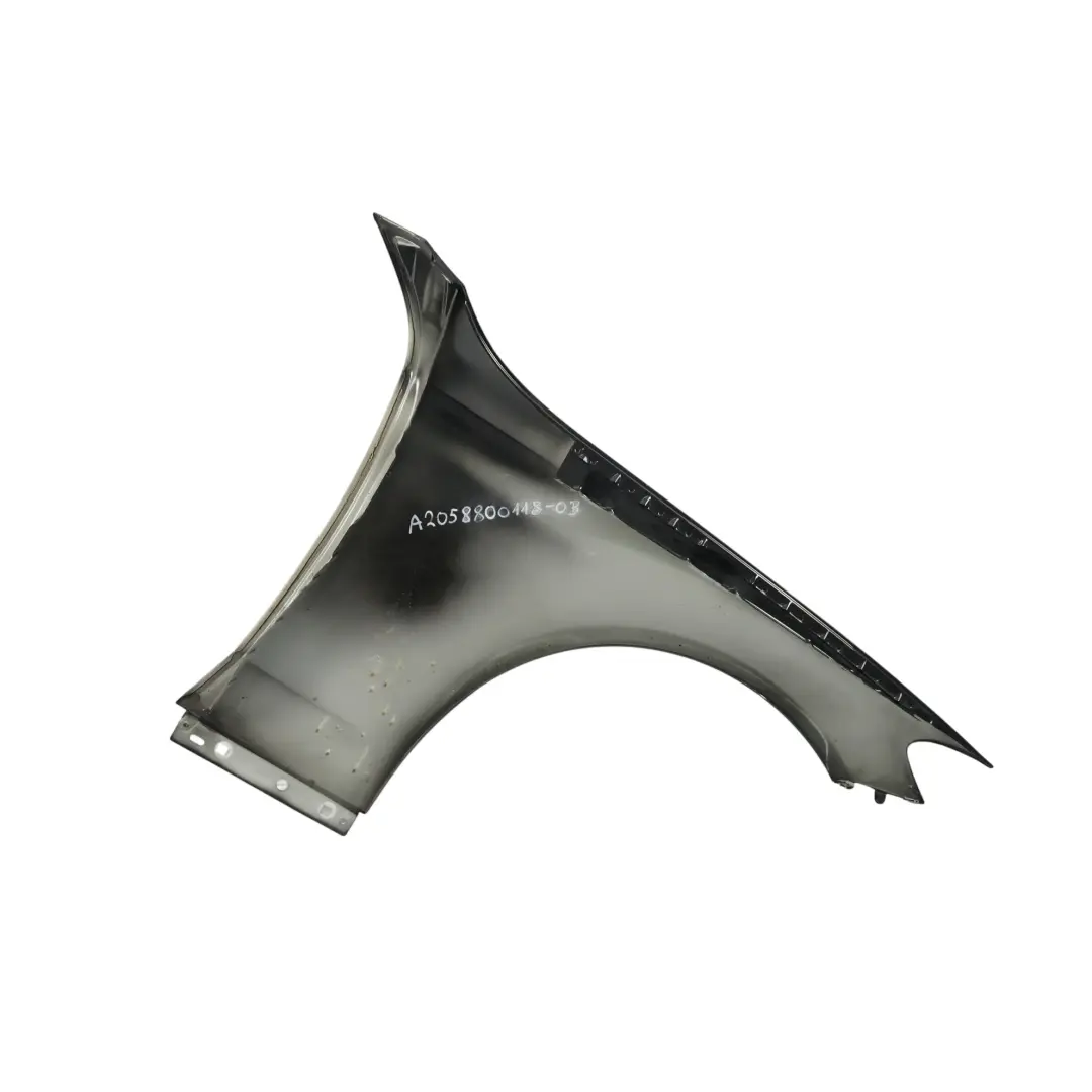 Mercedes W205 Panel De Ala Delantera Izquierda Guardabarros Obsidian Black - 197 - SKU A2058800118-OB - Número de pieza A2058800118
