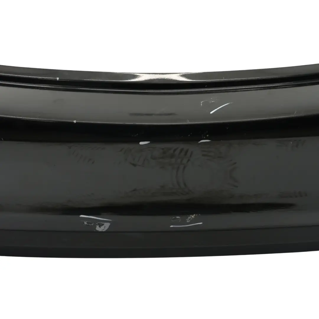 Bumper Rear Trim Panel Obsidian Black Metallic - 197 to Mercedes W205 with Part number A2058800347 Mercedes W205 Bumper Rear Trim Panel Obsidian Black Metallic - 197 - SKU A2058800347-OB - Part number A2058800347