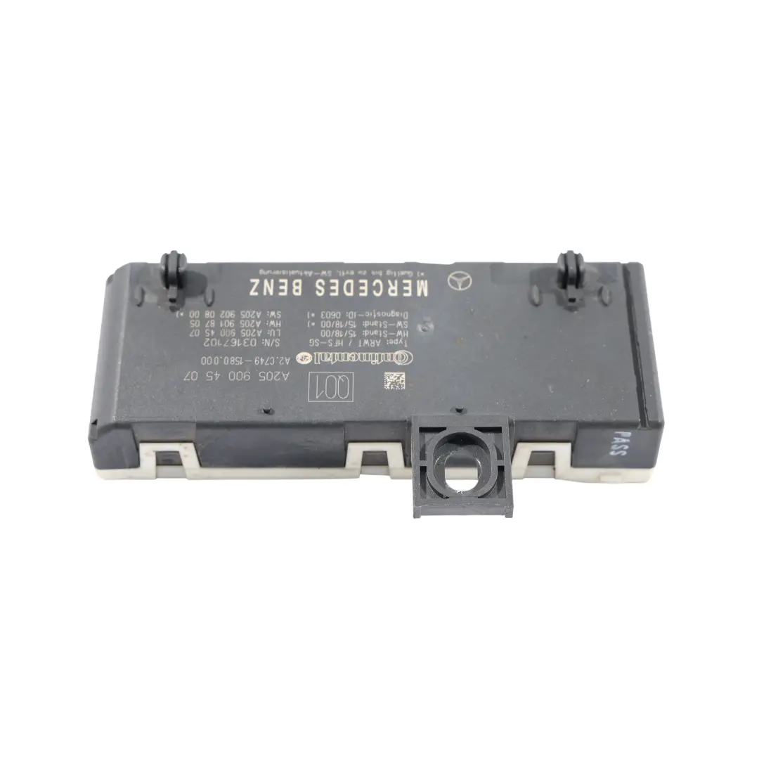 Mercedes GLC C253 Portellone Posteriore Coperchio Modulo Controllo - SKU A2059004507 - Numero di parte A2059004507