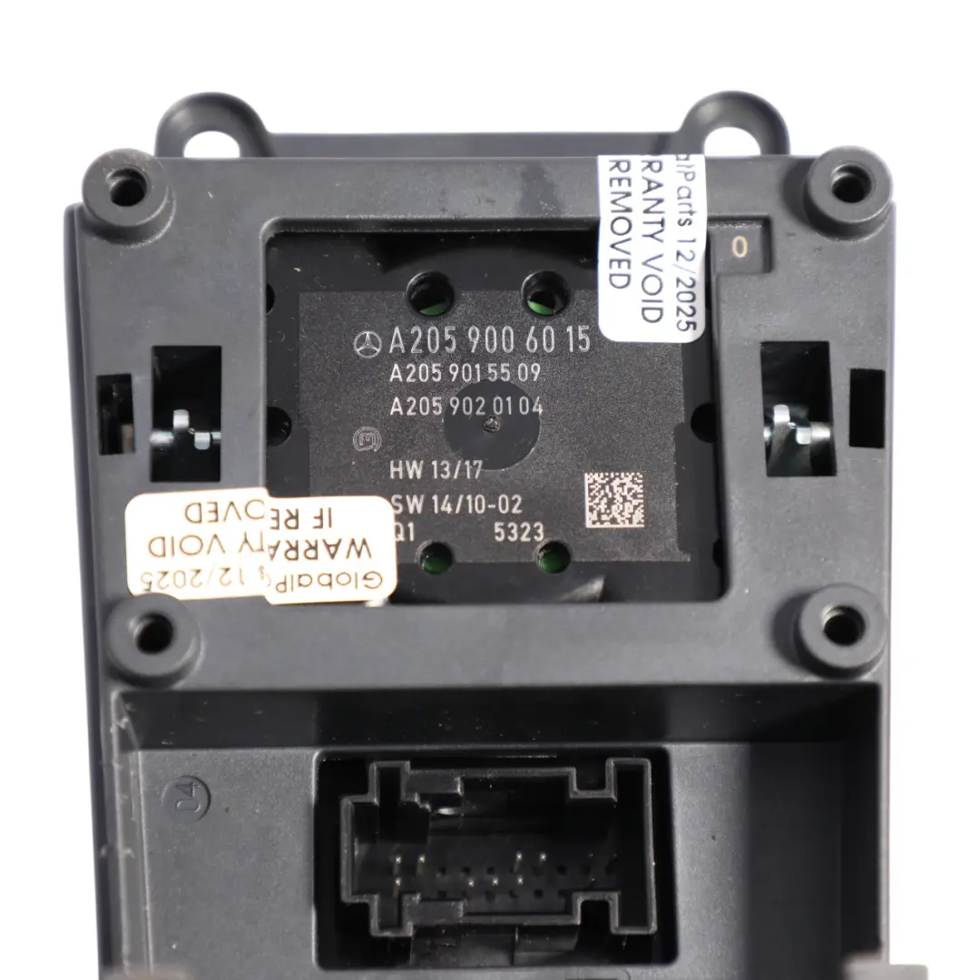 Media Control Mercedes W205 X253 Touch Pad Rotary Button Panel to with Part number A2059006015 Media Control Mercedes W205 X253 Touch Pad Rotary Button Panel - SKU A2059006015 - Part number A2059006015