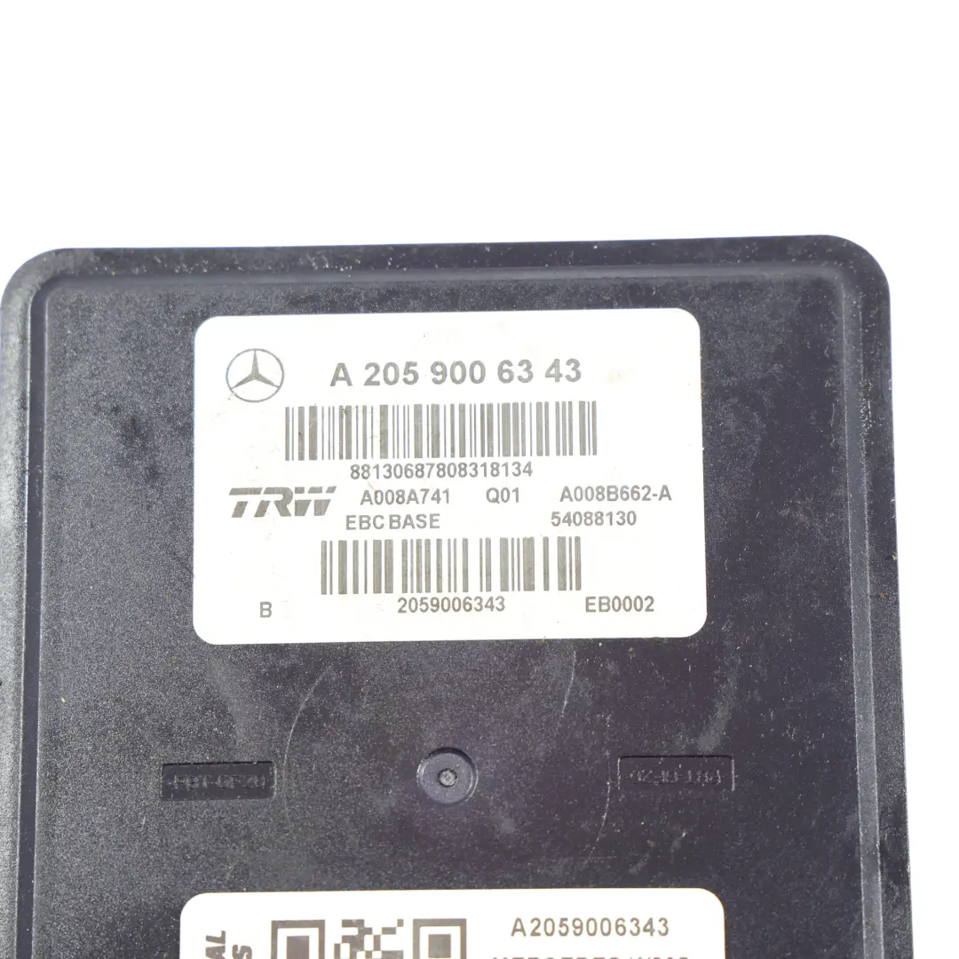 Unité Commande Module Pompe ABS ESP pour Mercedes W205 à propos du numéro de pièce A2059006343 Mercedes W205 Unité Commande Module Pompe ABS ESP - SKU A2059006343 - Numéro de pièce A2059006343