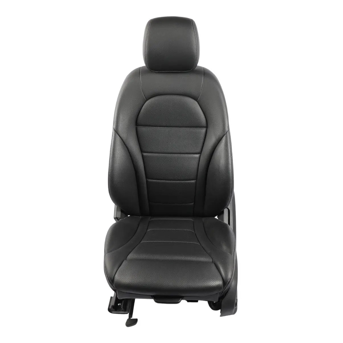 Mercedes W205 Front Seat Left N/S Heated Interior Imitation Leather Black