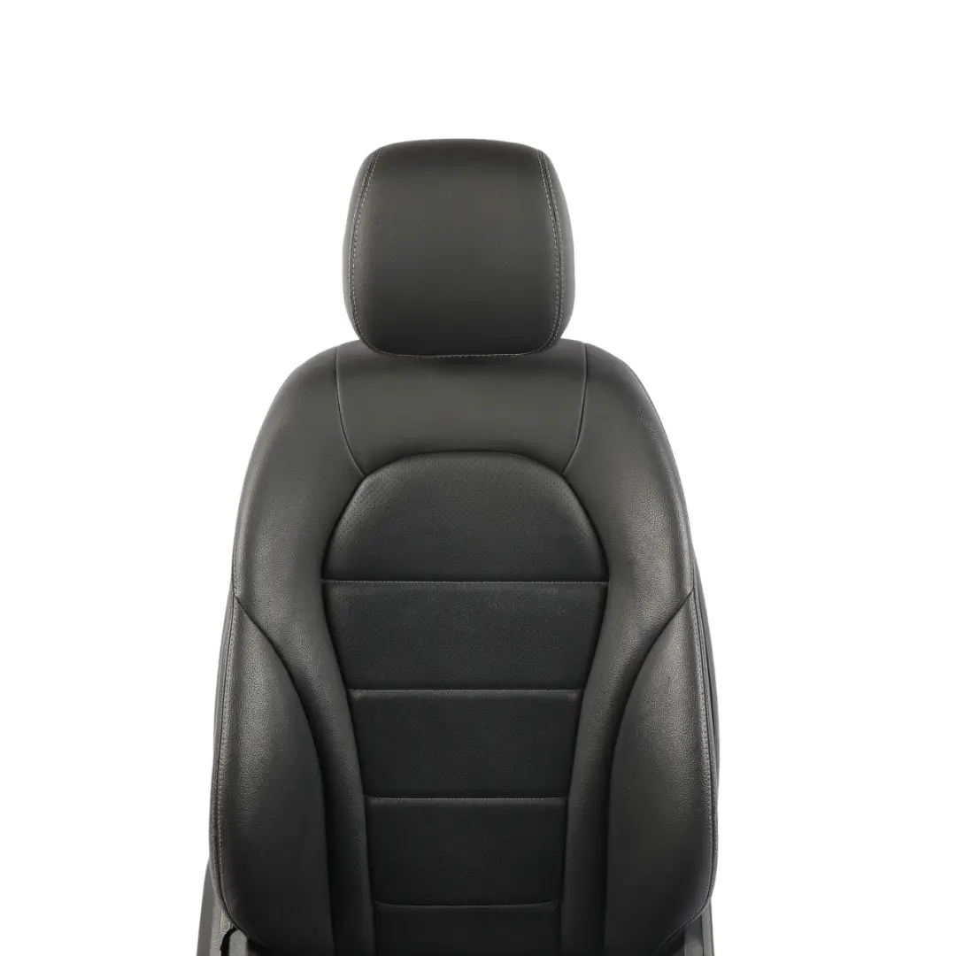 Mercedes W205 Front Right O/S Seat Black Leather Heated Memory Interior - SKU A2059101147-5 - Part number A2059101147