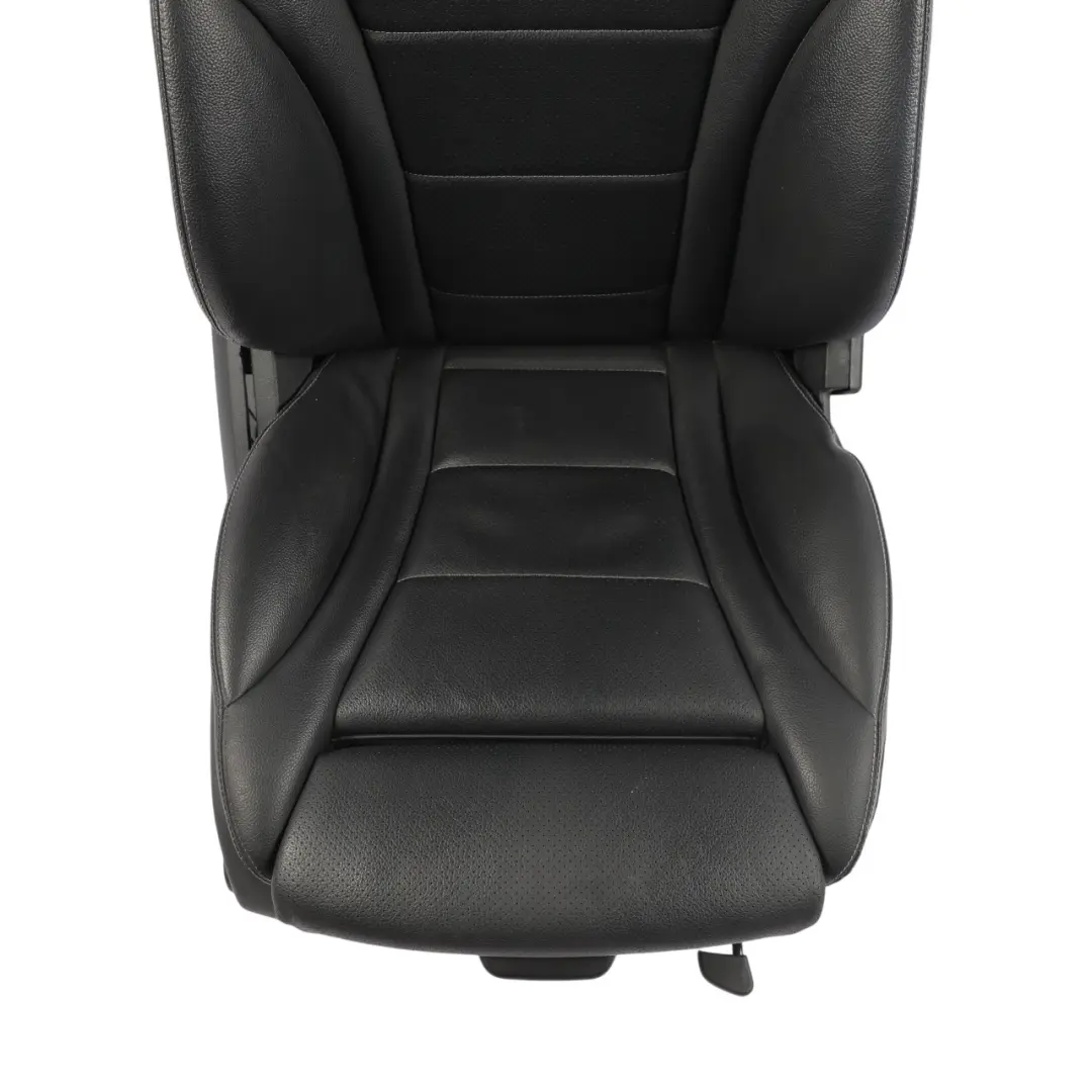 Mercedes W205 Front Right O/S Seat Black Leather Heated Memory Interior - SKU A2059101147-5 - Part number A2059101147