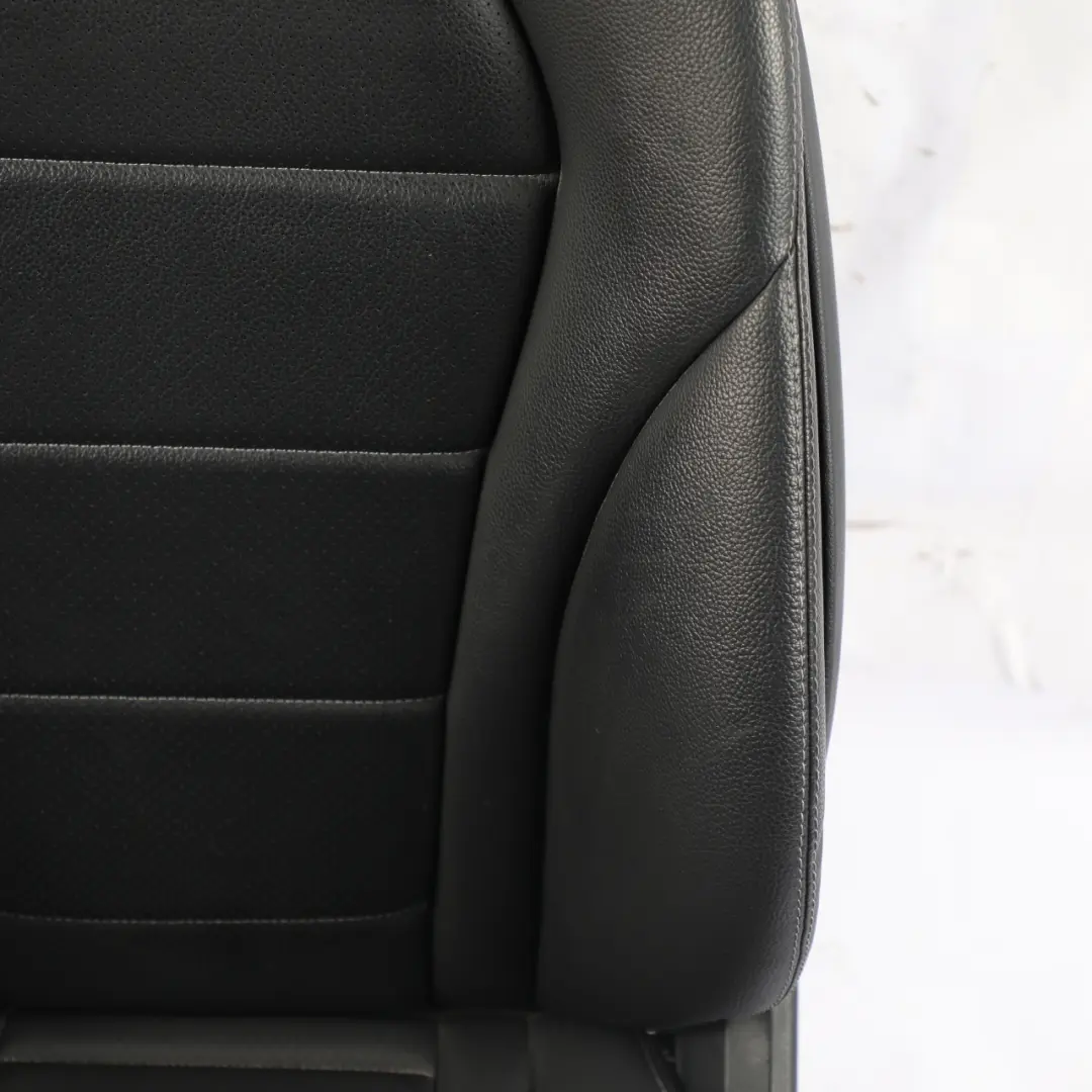 Front Right O/S Seat Black Leather Heated Memory Interior to Mercedes W205 with Part number A2059101147 Mercedes W205 Front Right O/S Seat Black Leather Heated Memory Interior - SKU A2059101147-5 - Part number A2059101147