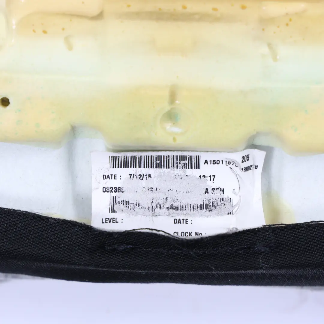 Mercedes W205 Sedile Anteriore Conducente Cushion Interior Imitazione Pelle Nero - SKU A2059104139-1 - Numero di parte A2059104139