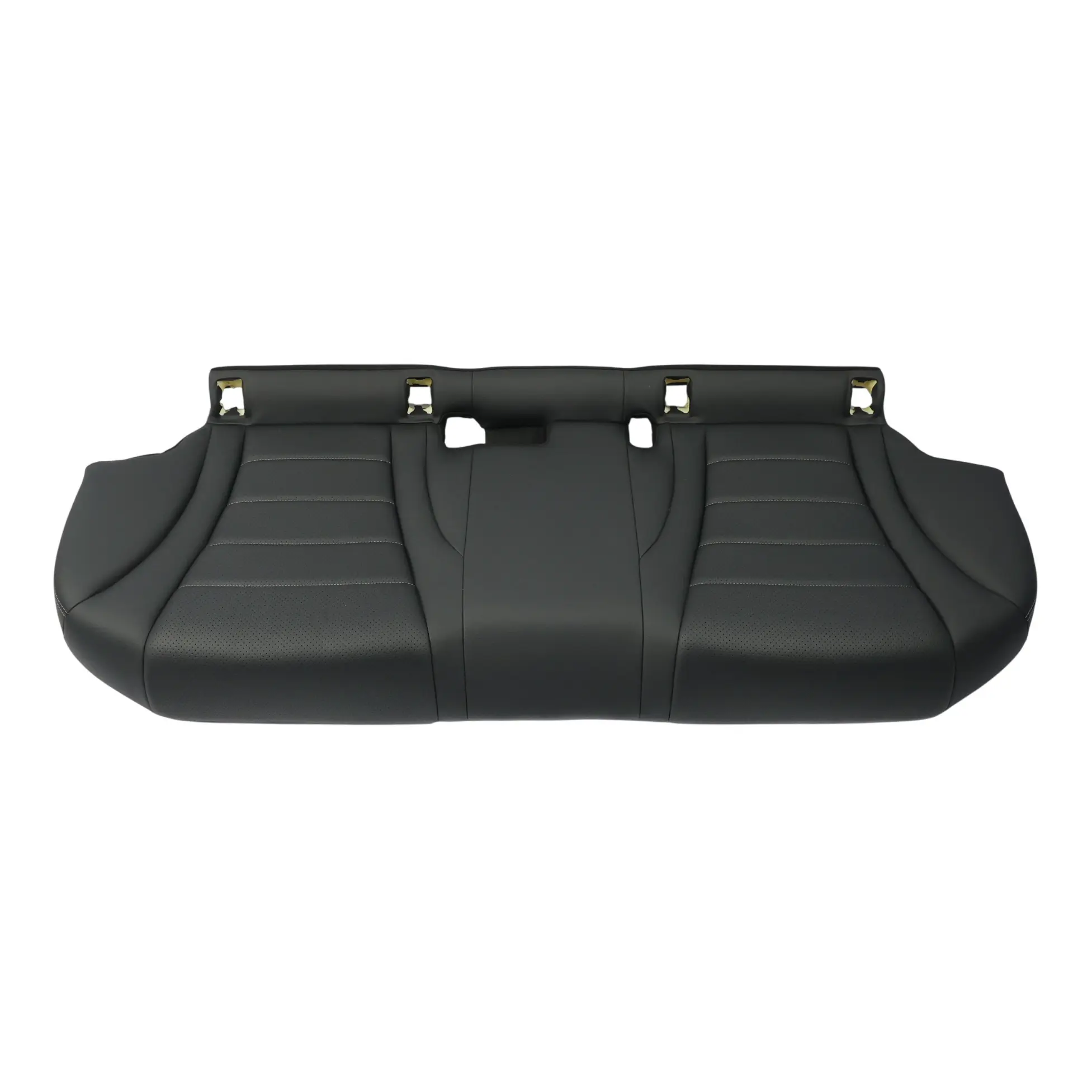 Mercedes W205 Sedile posteriore Panca Rivestimento Rivestimento Finta Pelle Nera