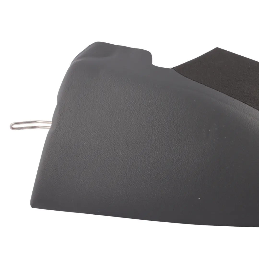 Mercedes W205 Rear Seat Side Panel Black Leather Left N/S - SKU A2059230900 - Part number A2059230900