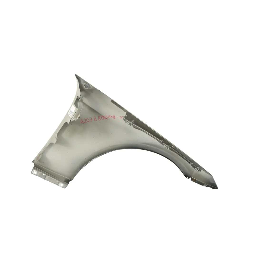 Mercedes W207 Wing Side Panel Front Left N/S Fender Stannite Grey Metallic - 786 - SKU A2078800118-STA - Part number A2078800118