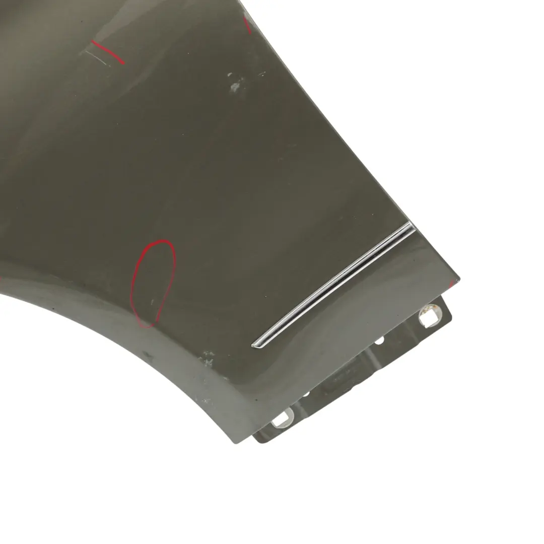 Mercedes W207 Wing Side Panel Front Left N/S Fender Stannite Grey Metallic - 786 - SKU A2078800118-STA - Part number A2078800118