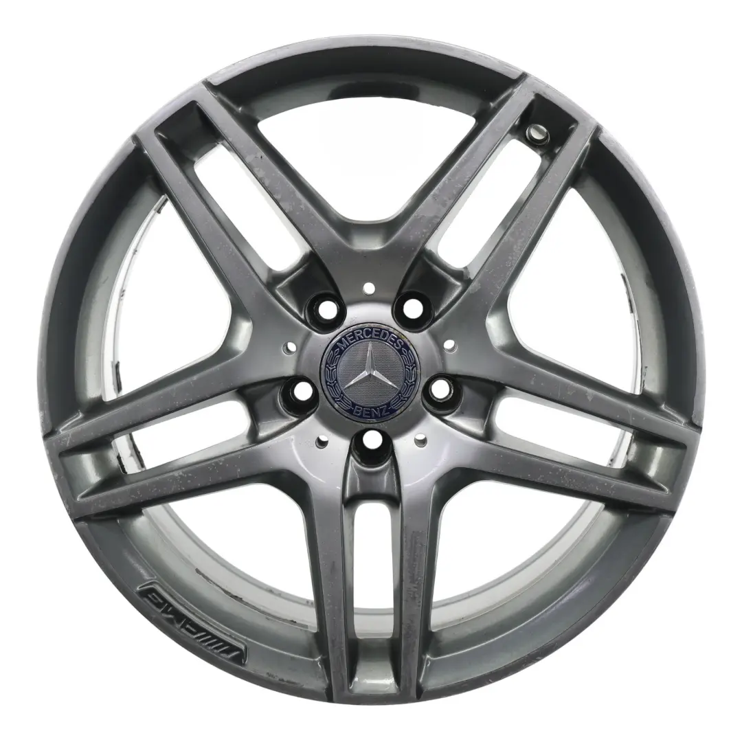 W207 W212 AMG Jante Alu 18" ET:48 8.5J pour Mercedes à propos du numéro de pièce A2124010300 Mercedes W207 W212 AMG Jante Alu 18" ET:48 8.5J - SKU A2124010300-1 - Numéro de pièce A2124010300
