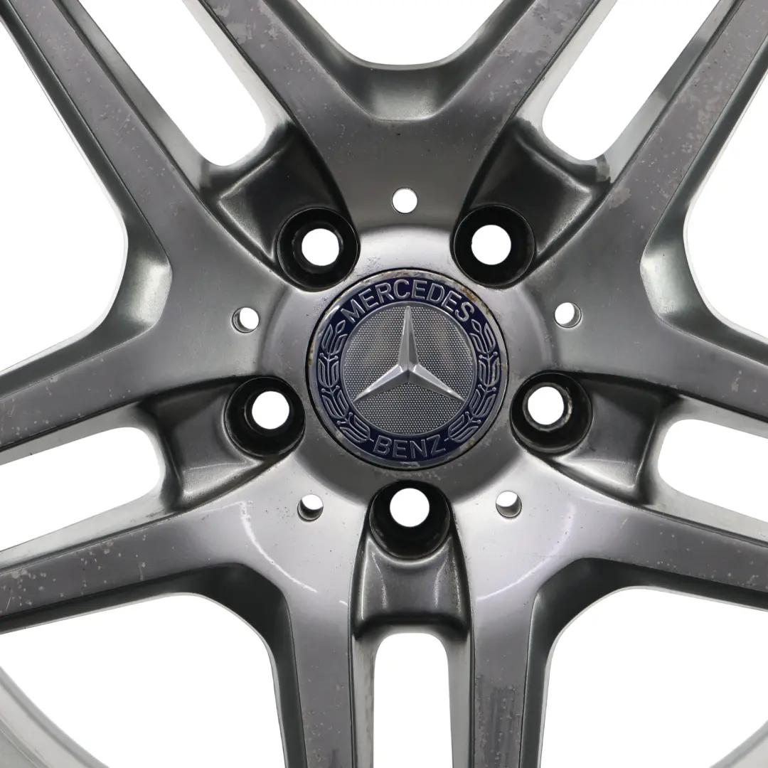 W207 W212 AMG Jante Alu 18" ET:48 8.5J pour Mercedes à propos du numéro de pièce A2124010300 Mercedes W207 W212 AMG Jante Alu 18" ET:48 8.5J - SKU A2124010300-1 - Numéro de pièce A2124010300