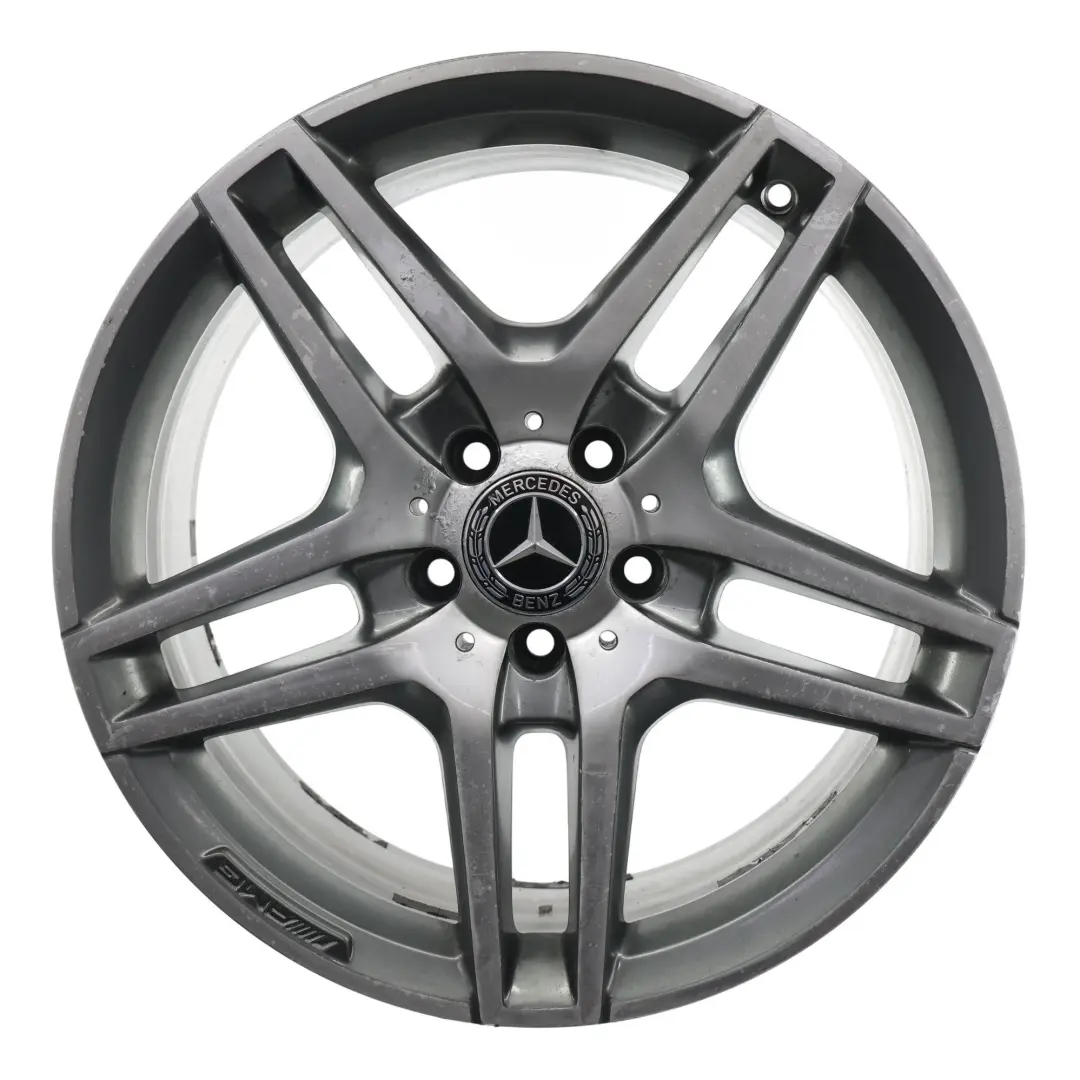 Cerchio posteriore lega 18" ET:54 9J per Mercedes W212 AMG con numero di parte A2124010400 Mercedes W212 AMG Cerchio posteriore lega 18" ET:54 9J - SKU A2124010400-2 - Numero di parte A2124010400