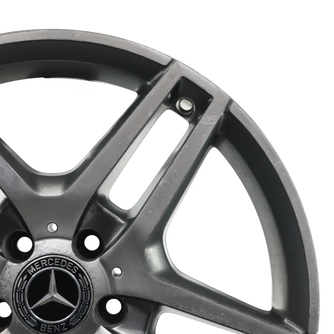 llanta trasera aleación 18" ET:54 9J para Mercedes W212 AMG con número de pieza A2124010400 Mercedes W212 AMG llanta trasera aleación 18" ET:54 9J - SKU A2124010400-2 - Número de pieza A2124010400
