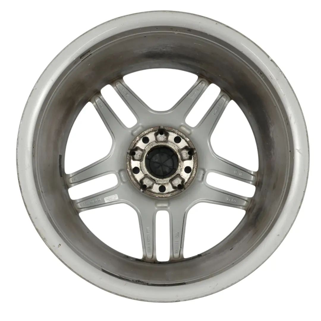 Mercedes W212 AMG Rear Wheel Alloy Rim 5-Double Spoke 18" ET:54 9J - SKU A2124010400-4 - Part number A2124010400