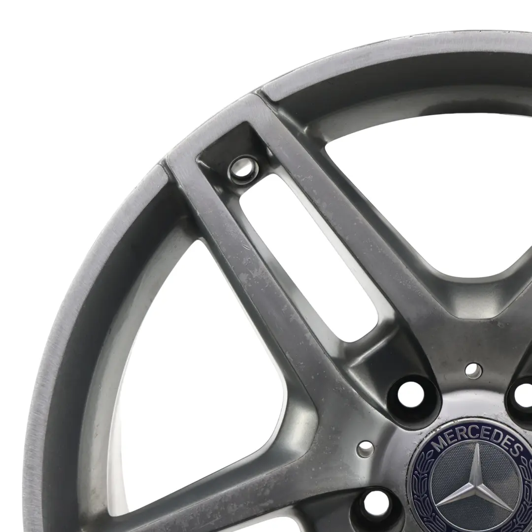 Mercedes W212 AMG Hinterradfelge 5-Doppelspeiche 18" ET:54 9J - SKU A2124010400-4 - Teilenummer A2124010400