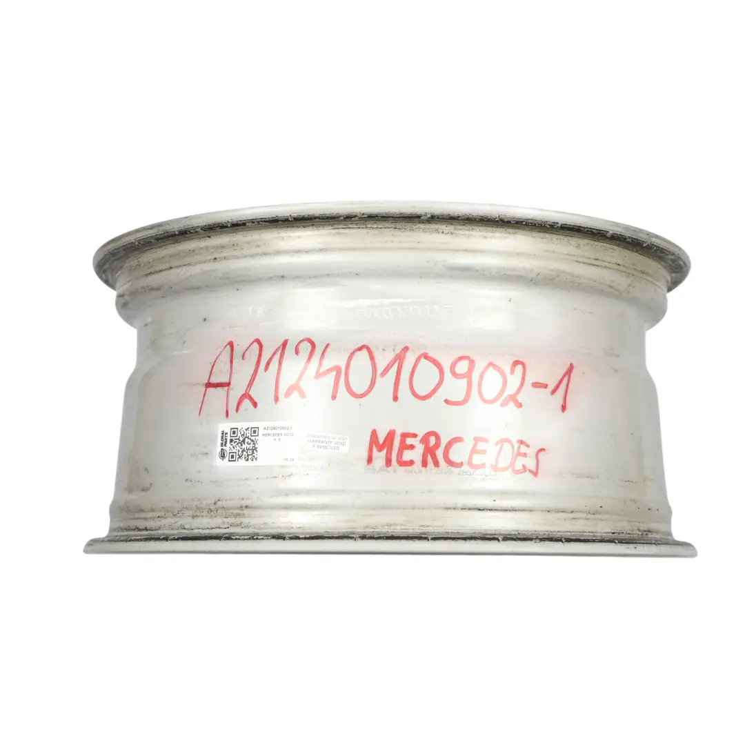 Mercedes W212 Jante Alliage Argent 5-Doubles Branches 17" ET:48 8J - SKU A2124010902-1 - Numéro de pièce A2124010902