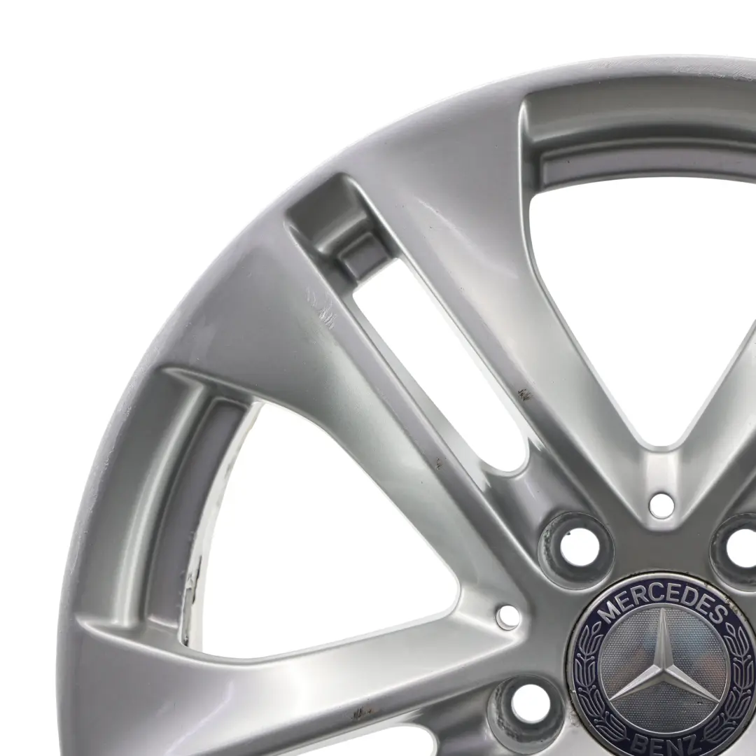 Silber Leicht Metal Felge 5-Doppelspeiche 17" ET:48 8J für Mercedes W212 mit Teilenummer A2124010902 Mercedes W212 Silber Leicht Metal Felge 5-Doppelspeiche 17" ET:48 8J - SKU A2124010902-1 - Teilenummer A2124010902
