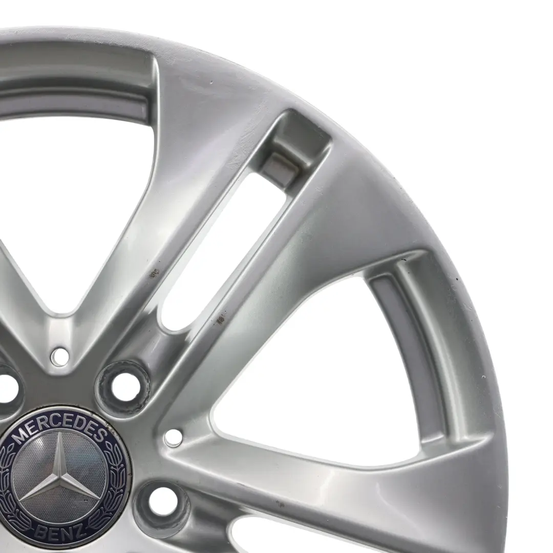Silber Leicht Metal Felge 5-Doppelspeiche 17" ET:48 8J für Mercedes W212 mit Teilenummer A2124010902 Mercedes W212 Silber Leicht Metal Felge 5-Doppelspeiche 17" ET:48 8J - SKU A2124010902-1 - Teilenummer A2124010902