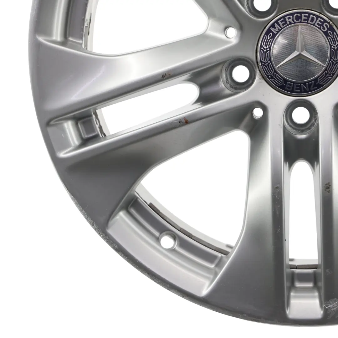 Silber Leicht Metal Felge 5-Doppelspeiche 17" ET:48 8J für Mercedes W212 mit Teilenummer A2124010902 Mercedes W212 Silber Leicht Metal Felge 5-Doppelspeiche 17" ET:48 8J - SKU A2124010902-1 - Teilenummer A2124010902