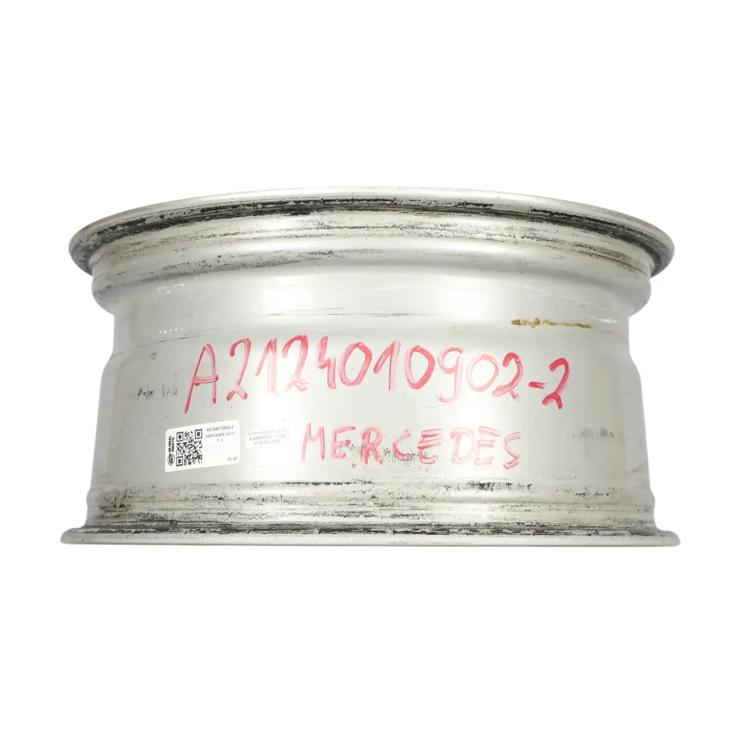 Alloy Wheel Rim 5-Double Spoke 17" ET:48 8J to Mercedes W212 Silver with Part number A2124010902 Mercedes W212 Silver Alloy Wheel Rim 5-Double Spoke 17" ET:48 8J - SKU A2124010902-2 - Part number A2124010902