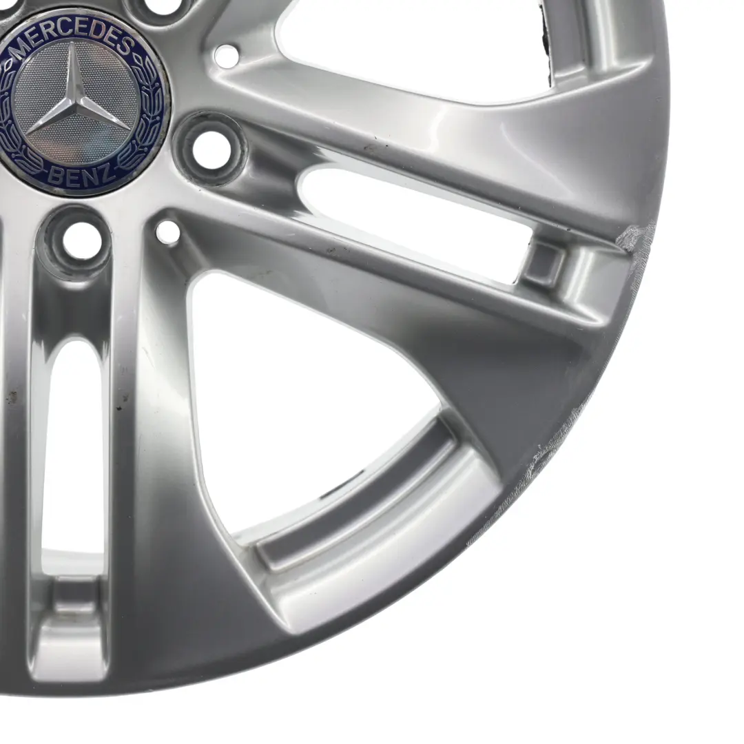 Mercedes W212 Cerchio Lega Argento 5-Razze Doppie 17" ET:48 8J - SKU A2124010902-2 - Numero di parte A2124010902