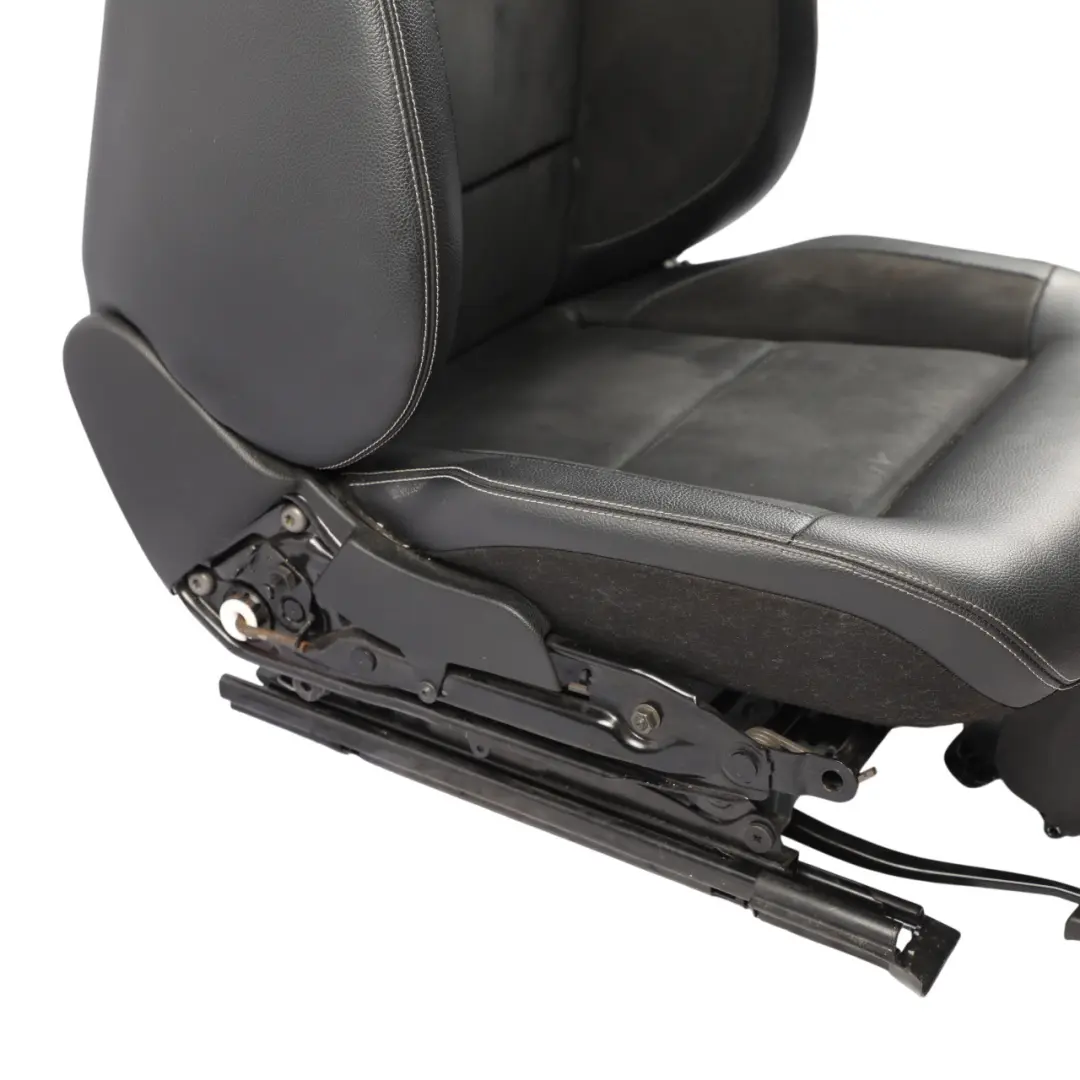 Mercedes W212 Front Seat Heated Electric Fabric Imitation Leather Black Left N/S - SKU A2129108505 - Part number A2129108505