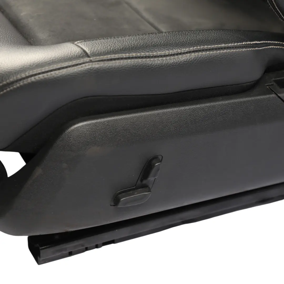 Mercedes W212 Front Seat Heated Electric Fabric Imitation Leather Black Left N/S - SKU A2129108505 - Part number A2129108505