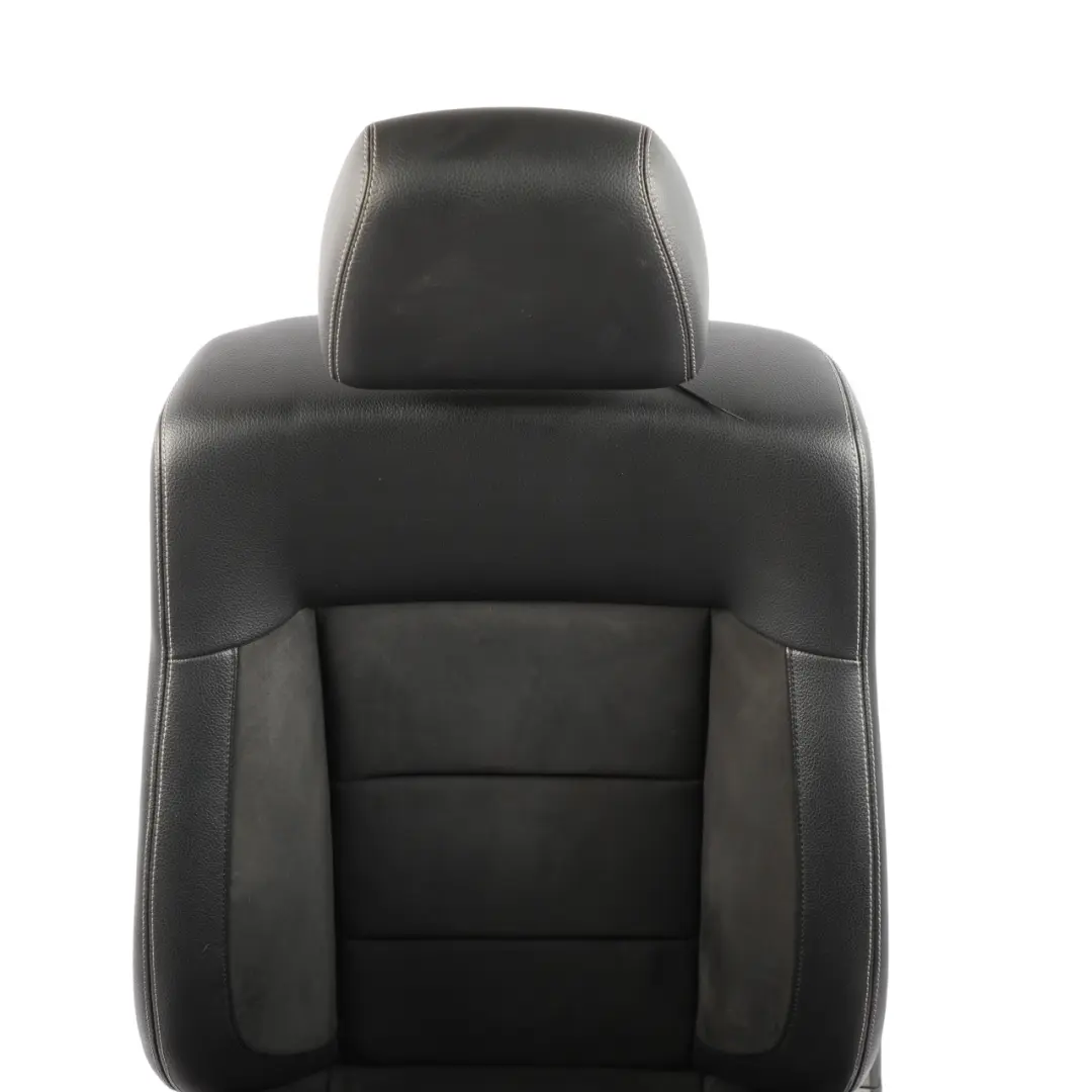 Mercedes W212 Front Seat Heated Electric Fabric Imitation Leather Black Left N/S - SKU A2129108505 - Part number A2129108505