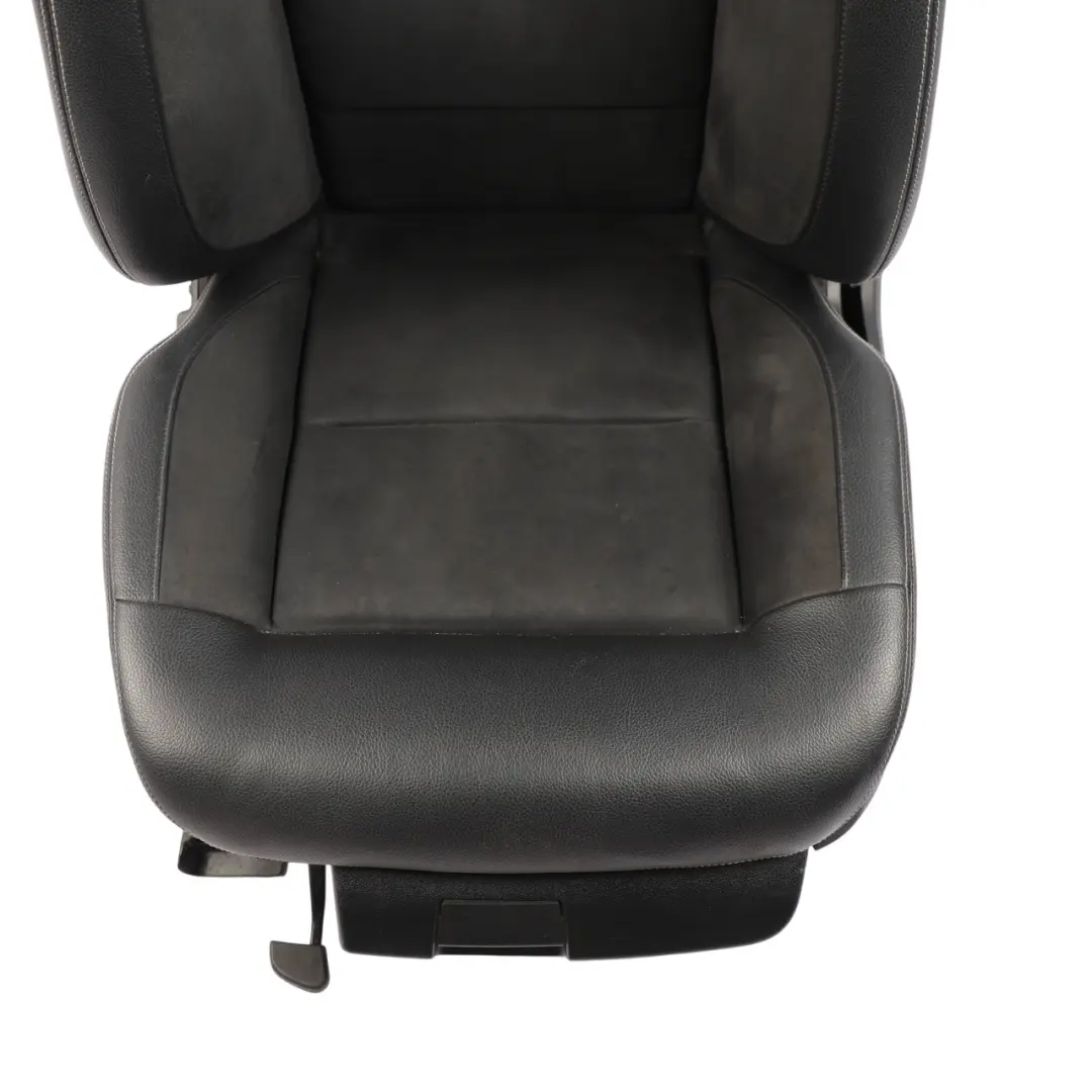 Mercedes W212 Front Seat Heated Electric Fabric Imitation Leather Black Left N/S - SKU A2129108505 - Part number A2129108505