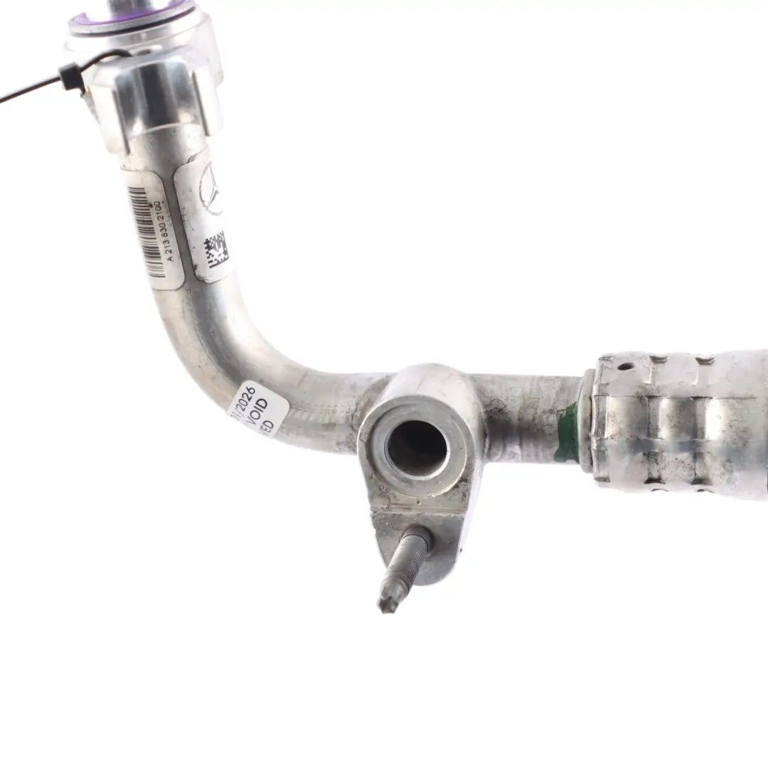 Mercedes W205 Air Conditioning Refrigerant Pipe Hose OM654 Diesel - SKU A2138302100 - Part number A2138302100