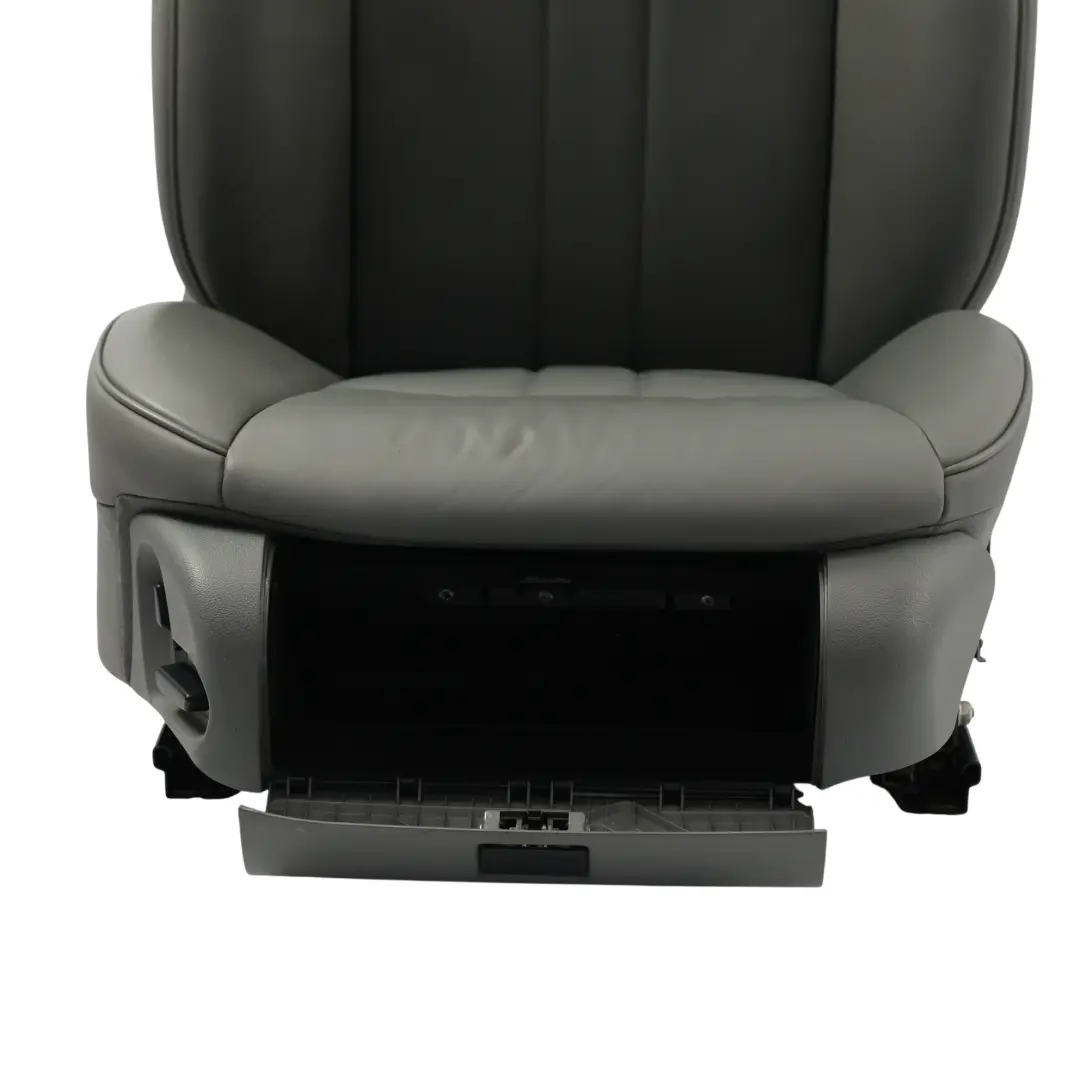 Mercedes C219 Asiento Delantero Cuero Calefactable Eléctrico Gris Derecho - SKU A2199104147-3 - Número de pieza A2199104147