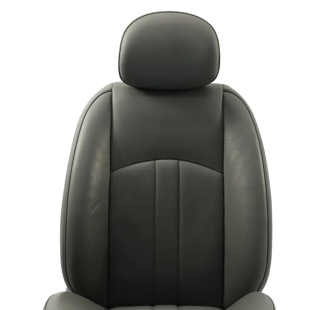 Front Seat Leather Heated Electric Grey Right O/S to Mercedes C219 with Part number A2199104147 Mercedes C219 Front Seat Leather Heated Electric Grey Right O/S - SKU A2199104147-3 - Part number A2199104147