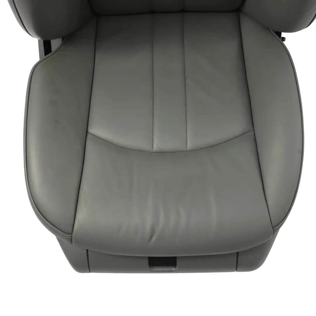 Mercedes C219 Front Seat Leather Heated Electric Grey Right O/S - SKU A2199104147-3 - Part number A2199104147