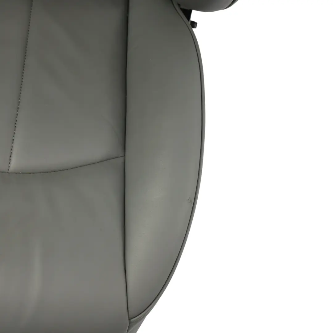 Mercedes C219 Przedni Fotel Skórzany Grzany Elektryczny Szary Prawy Przód - SKU A2199104147-3 - Numer Części A2199104147