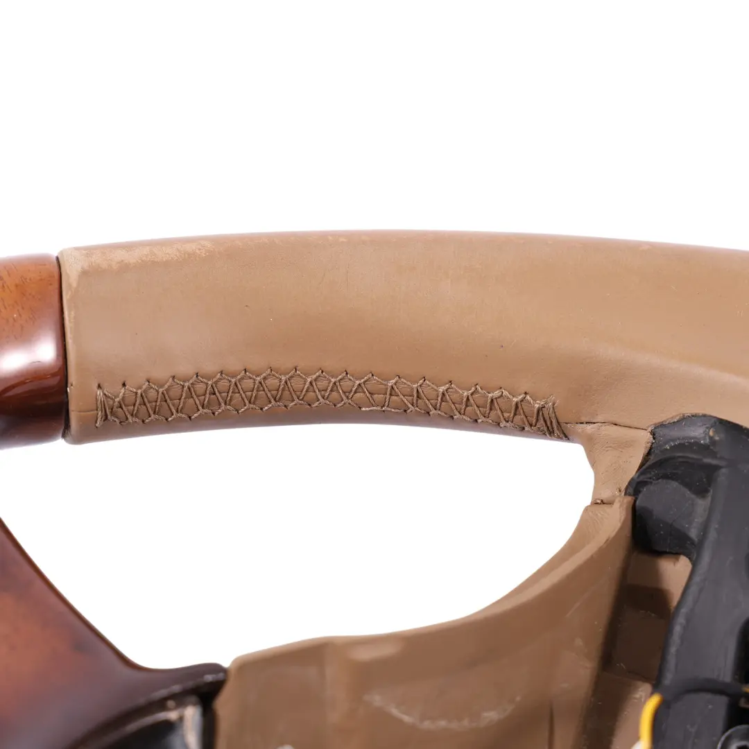 Volant En Cuir Beige Et Bois pour Mercedes CL C216 W221 à propos du numéro de pièce A2214800303 Mercedes CL C216 W221 Volant En Cuir Beige Et Bois - SKU A2214800303 - Numéro de pièce A2214800303