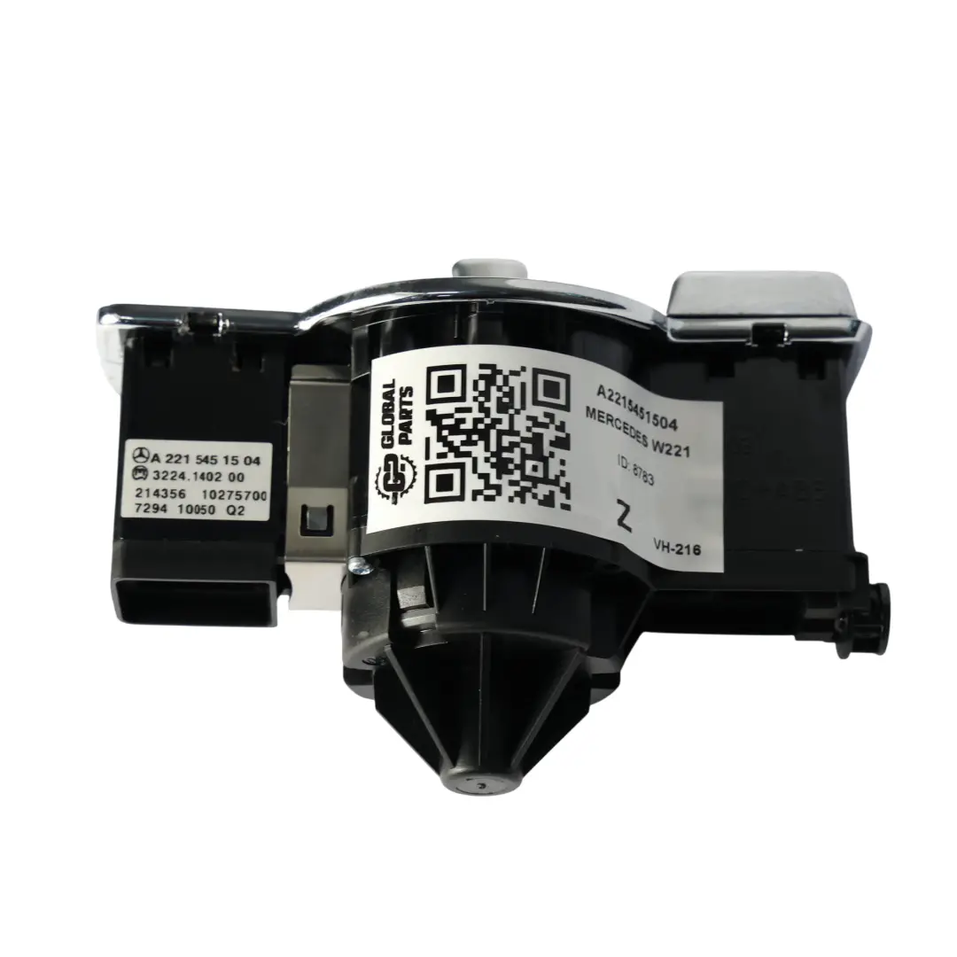 Mercedes W221 Headlight Headlamp Control Switch Panel - SKU RHD-A2215451504 - Part number A2215451504
