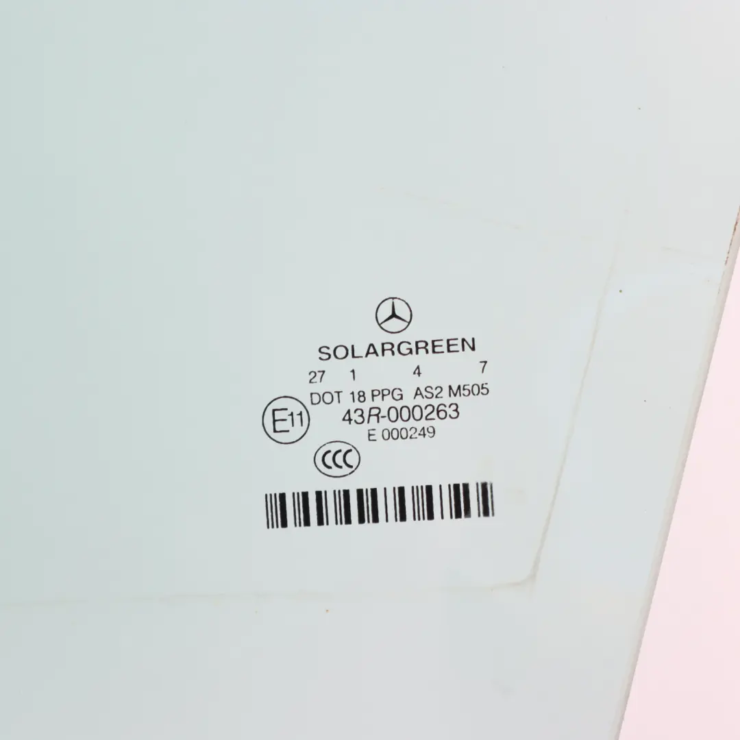 Window Glass Front Left N/S to Mercedes W221 with Part number A2217200118 Mercedes W221 Window Glass Front Left N/S - SKU A2217200118 - Part number A2217200118