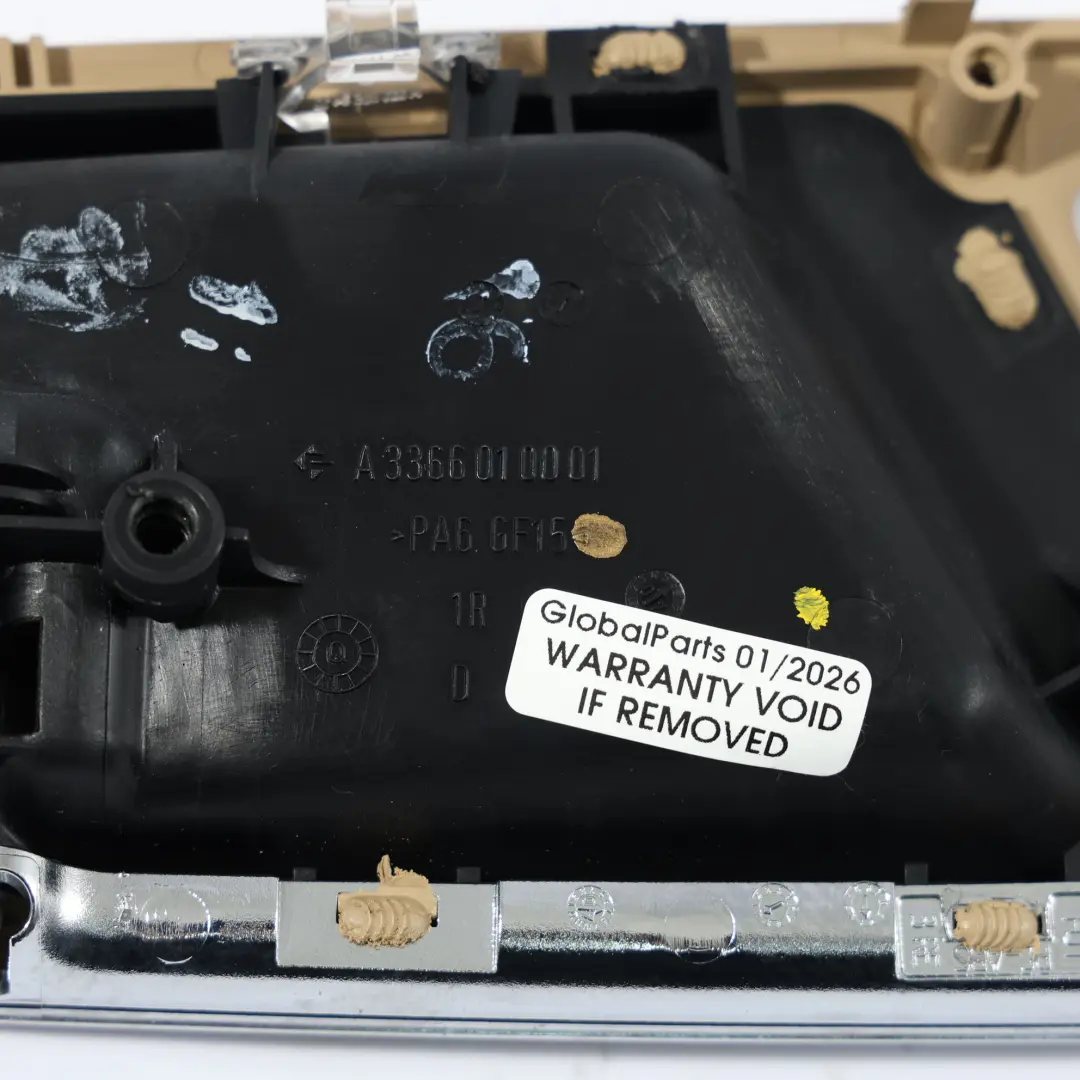 Türgriff Abdeckung Innenverkleidung Hinten Rechts für Mercedes W221 mit Teilenummer A2217304648 Mercedes W221 Türgriff Abdeckung Innenverkleidung Hinten Rechts - SKU A2217304648-1 - Teilenummer A2217304648
