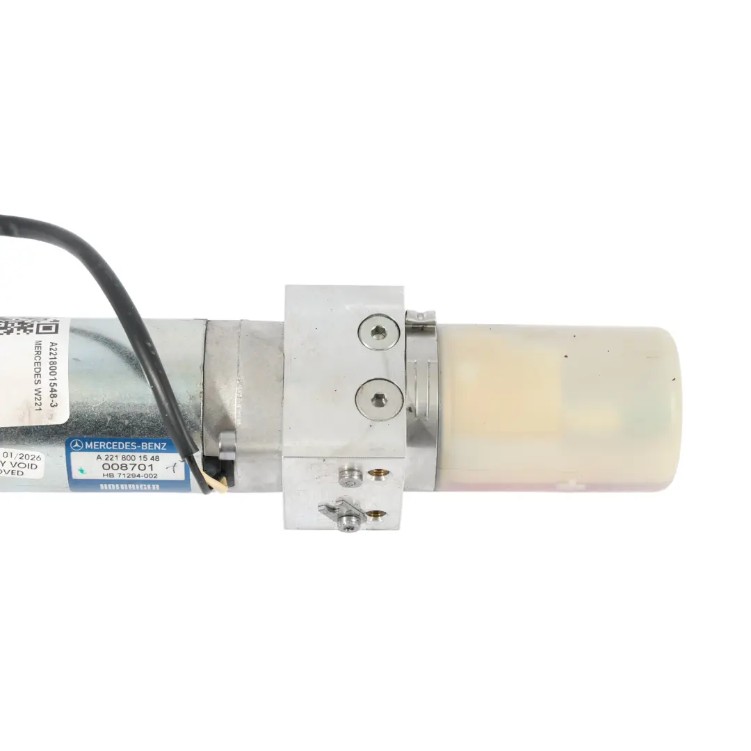 Pompe Hydraulique De Fermeture À Distance Du Coffre pour Mercedes W221 à propos du numéro de pièce A2218001548 Mercedes W221 Pompe Hydraulique De Fermeture À Distance Du Coffre - SKU A2218001548-3 - Numéro de pièce A2218001548