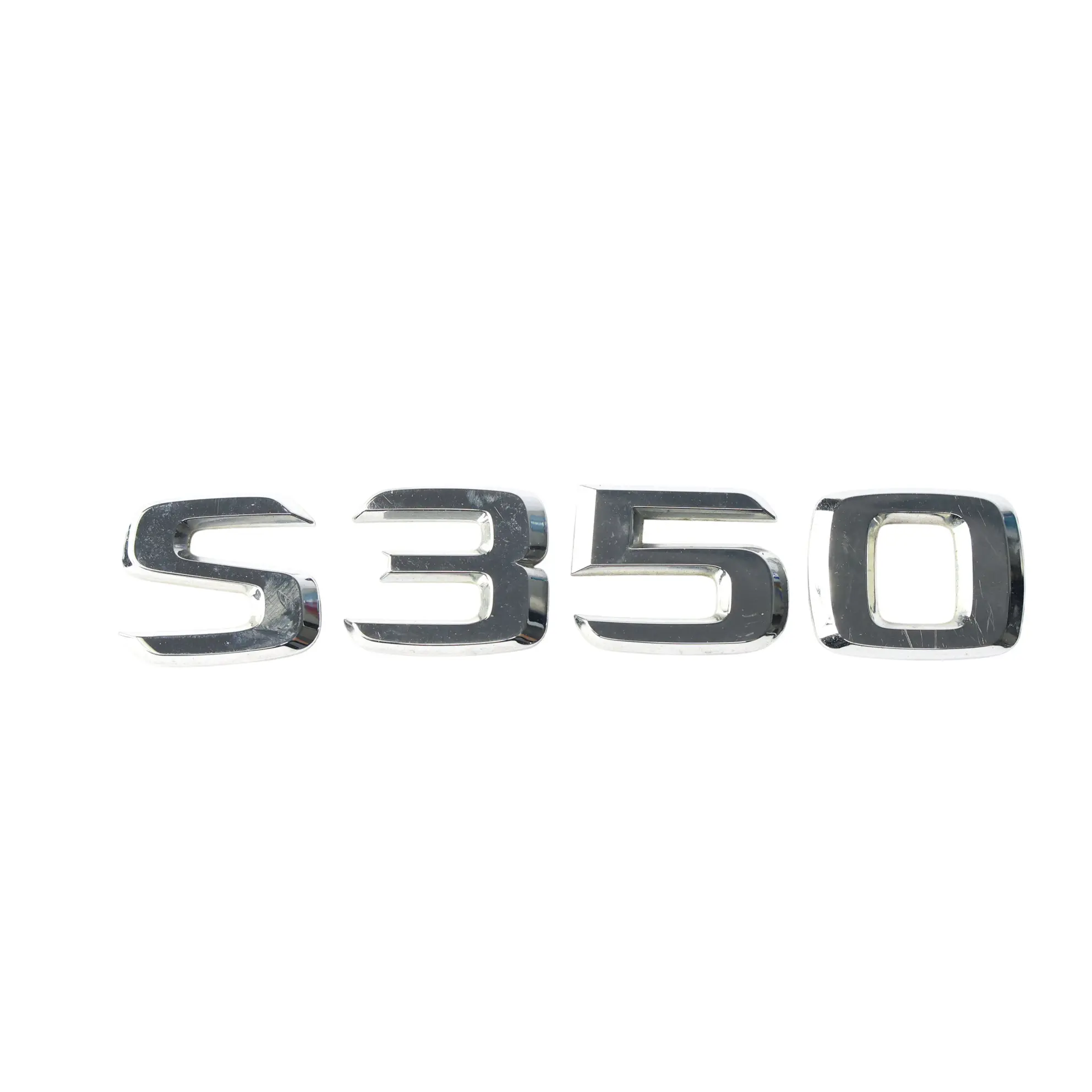 Mercedes W221 Coda Posteriore Emblema Lettering Cromo A2218170415