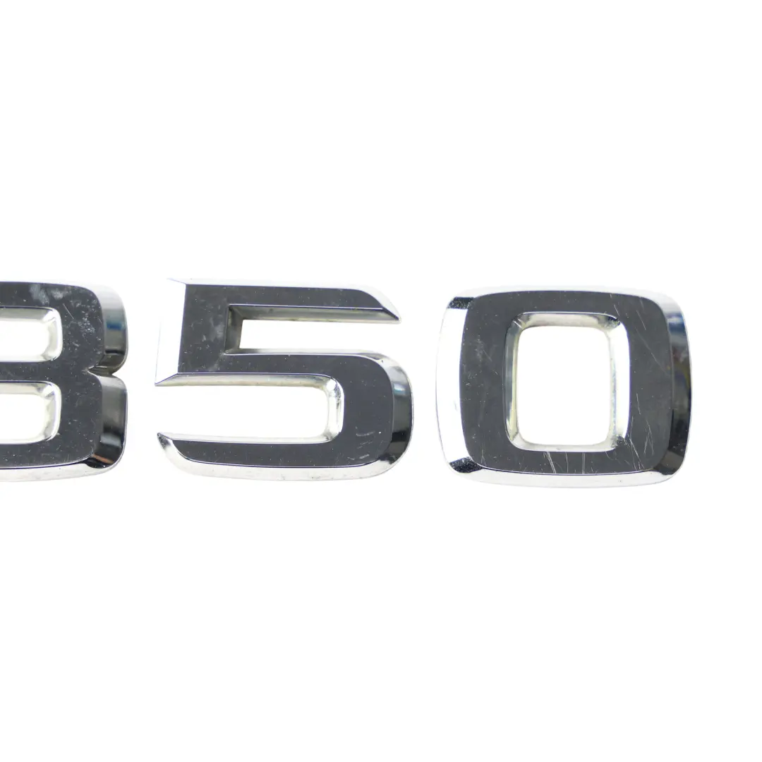 Mercedes W221 Rear Tail Badge Emblem Lettering Chrome - SKU A2218170415 - Part number A2218170415