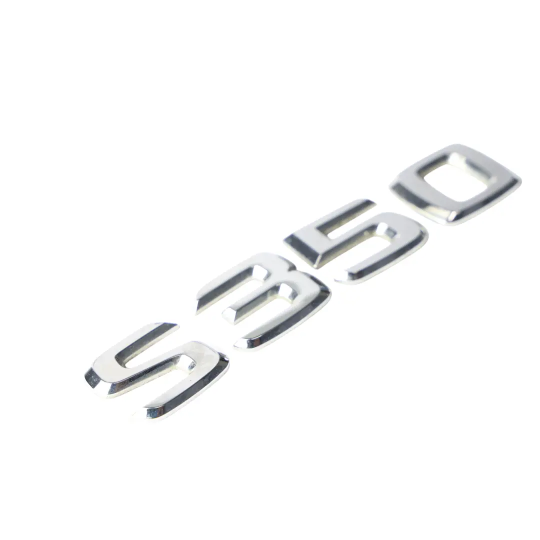 Mercedes W221 Coda Posteriore Emblema Lettering Cromo - SKU A2218170415 - Numero di parte A2218170415