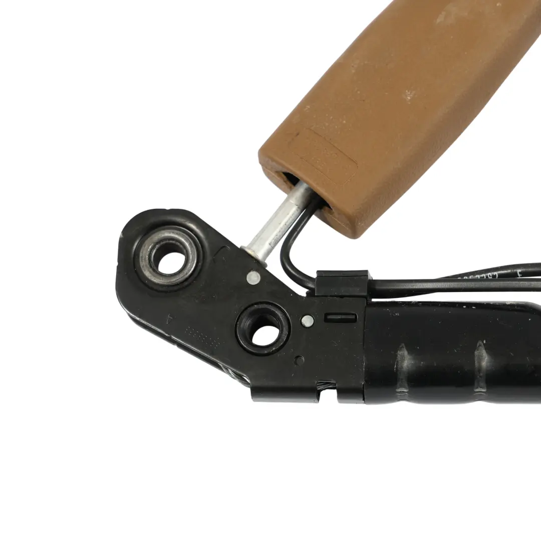 Mercedes W221 Front Seat Belt Buckle Right O/S Latch Tensioner Brown - SKU A2218601669-2 - Part number A2218601669