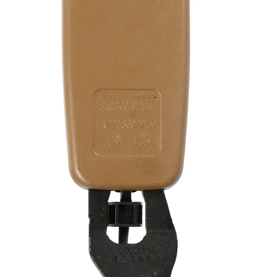Bench Seat Seatbelt Buckle Double Right O/S to Mercedes W221 Rear with Part number A2218602269 Mercedes W221 Rear Bench Seat Seatbelt Buckle Double Right O/S - SKU A2218602269-1 - Part number A2218602269