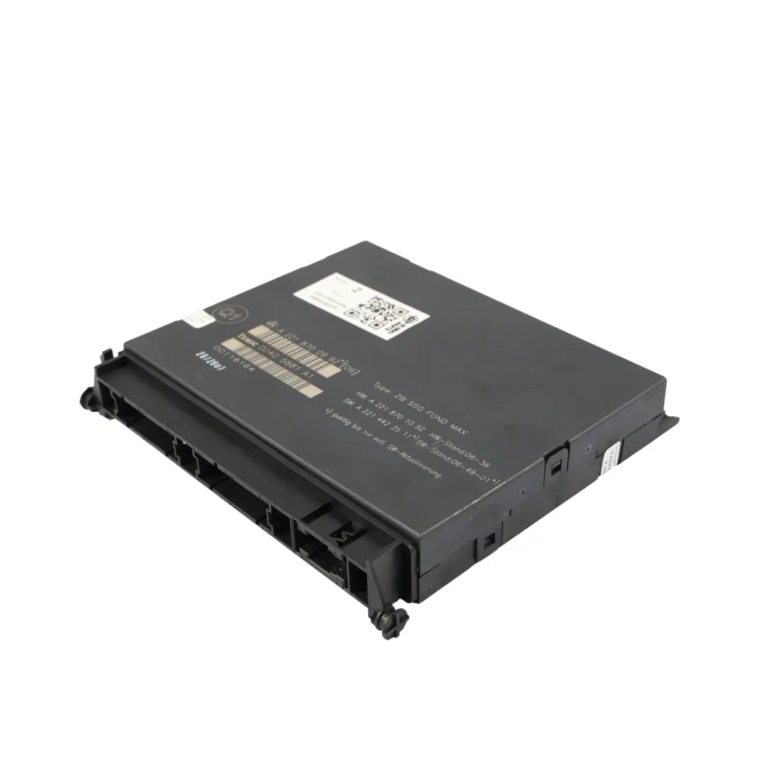 Siège Arrière Banquette Module Unité De Contrôle pour Mercedes W221 à propos du numéro de pièce A2218700992 Mercedes W221 Siège Arrière Banquette Module Unité De Contrôle - SKU A2218700992 - Numéro de pièce A2218700992