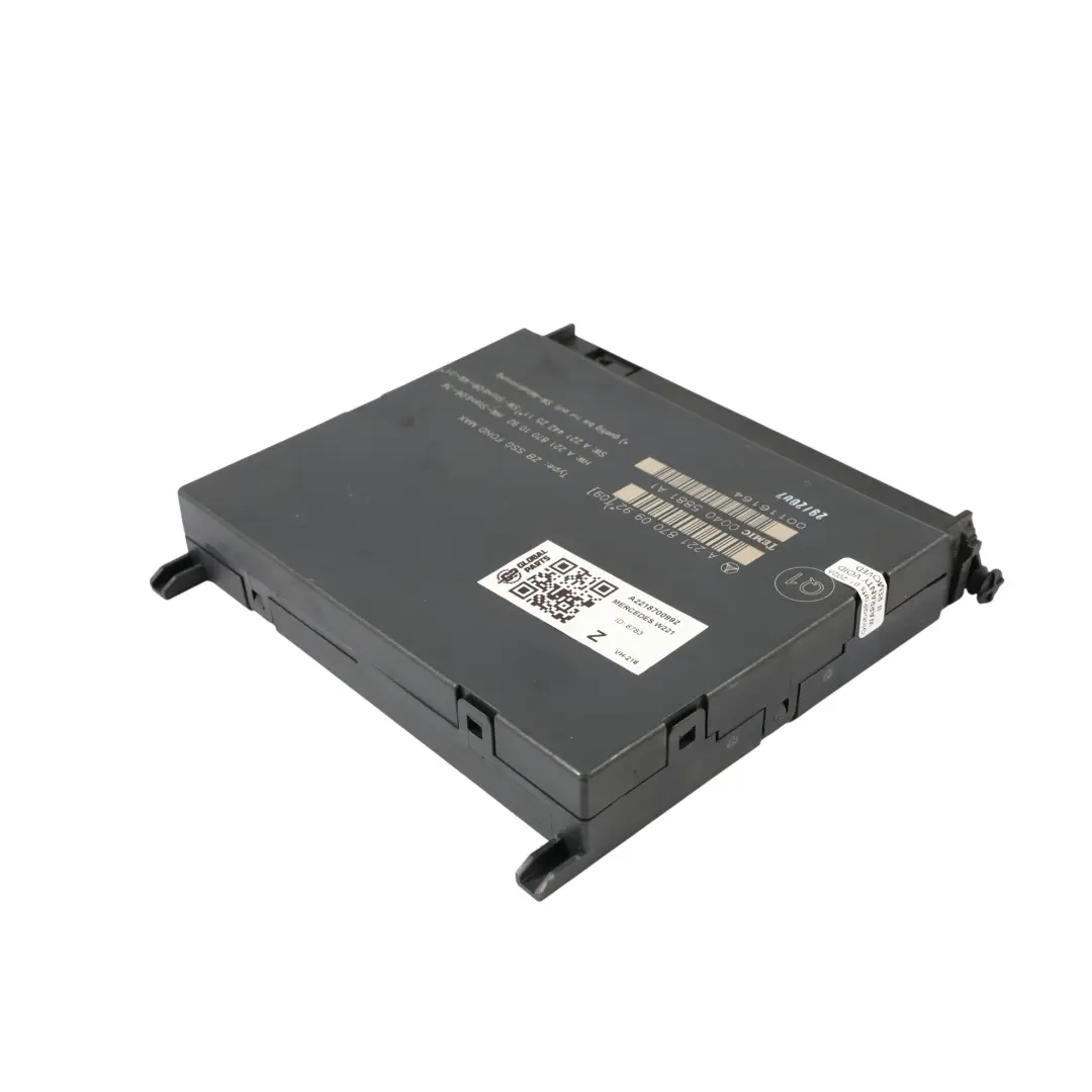 Asiento Trasero Módulo Unidad De Control para Mercedes W221 con número de pieza A2218700992 Mercedes W221 Asiento Trasero Módulo Unidad De Control - SKU A2218700992 - Número de pieza A2218700992
