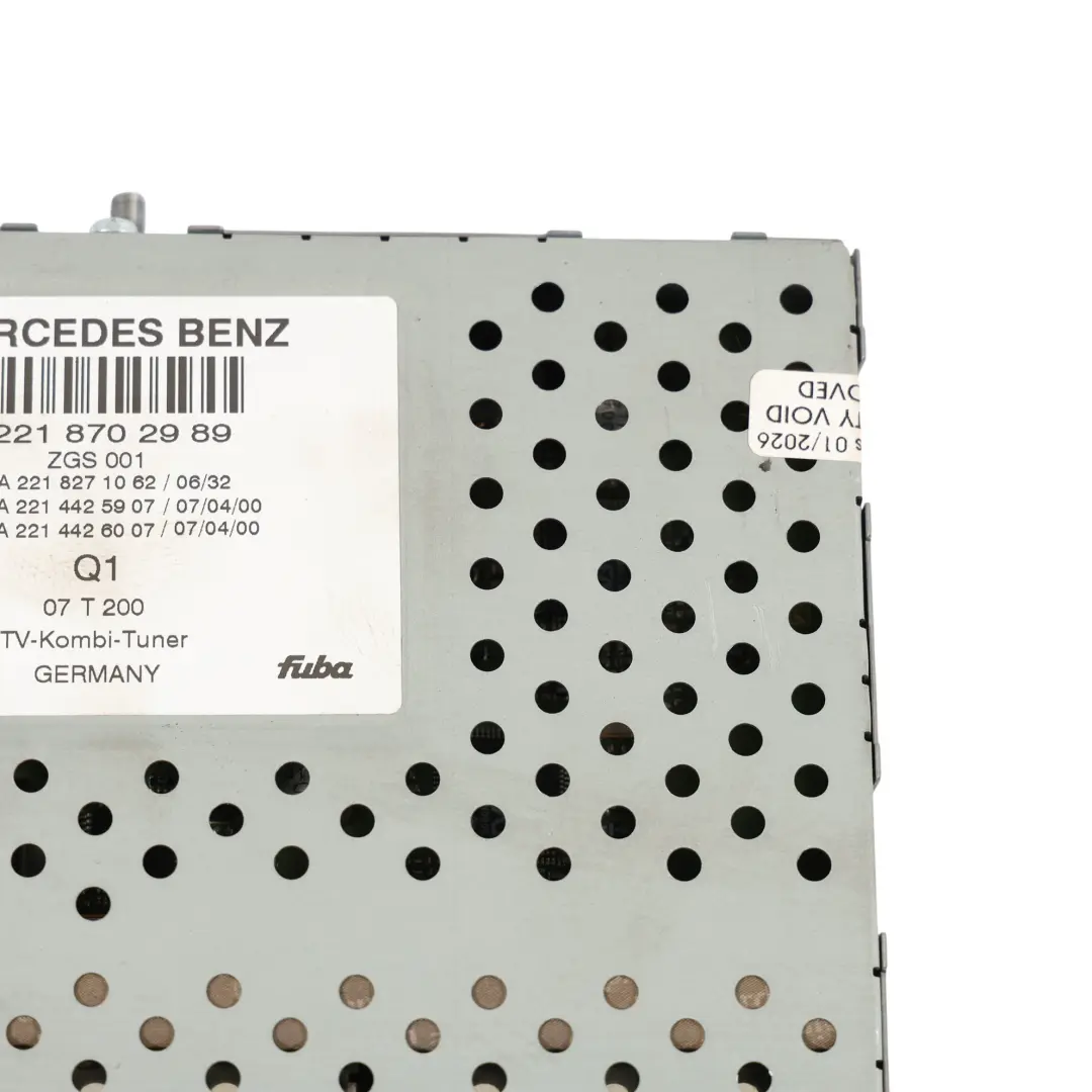 Mercedes C216 W221 R230 Modulo Unità Di Controllo Video TV - SKU A2218702989 - Numero di parte A2218702989